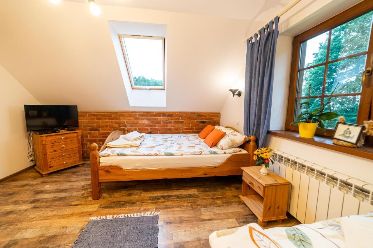 Rybaczowka Luknajno Villa Mikołajki Luaran gambar