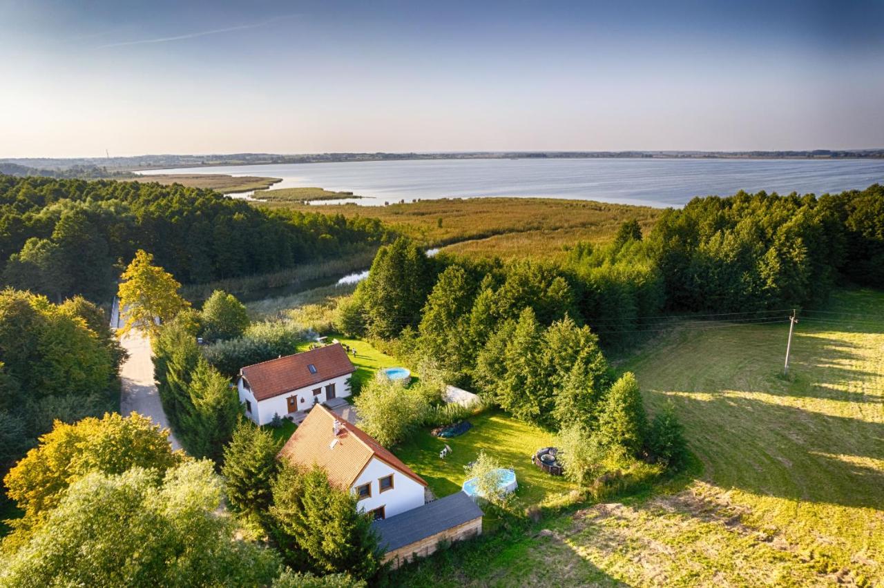 Rybaczowka Luknajno Villa Mikołajki Luaran gambar
