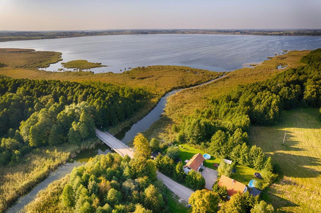 Rybaczowka Luknajno Villa Mikołajki Luaran gambar
